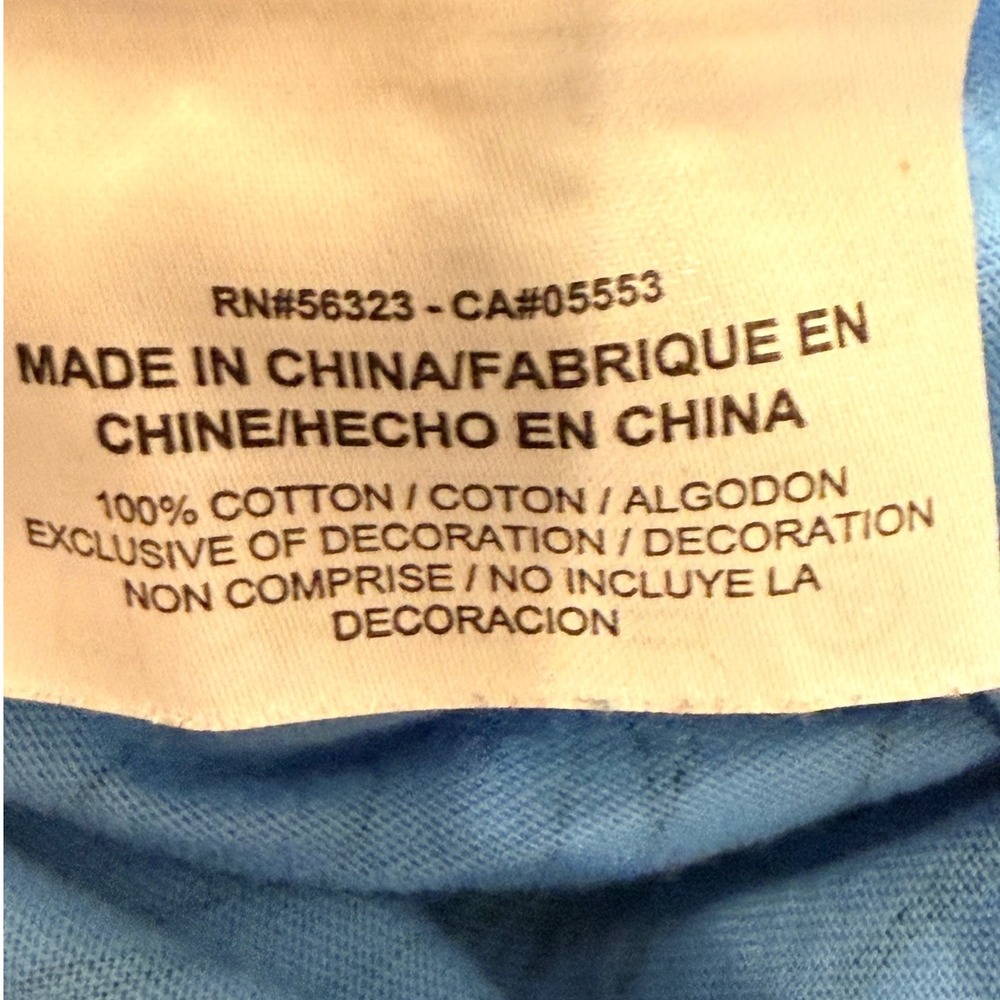Nike Jordan Jumpman 3XL French‎ Blue Wave Print Pocket Tee Sporty Casual NWOT - Picture 6 of 6